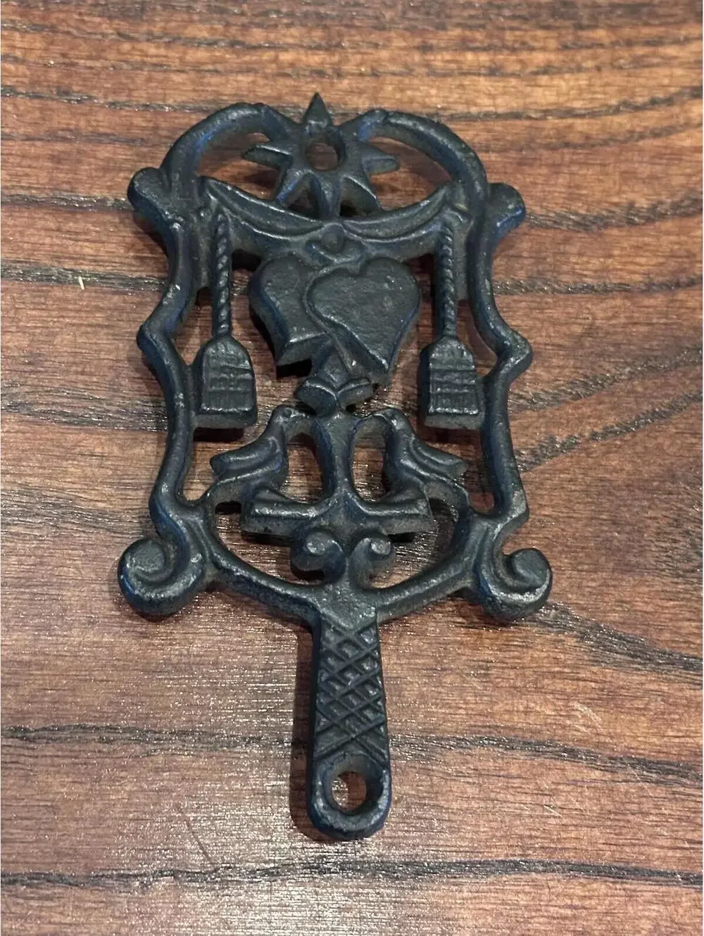 3-Piece Vintage Country/Farmhouse Cast Iron Trivet Wall Decor